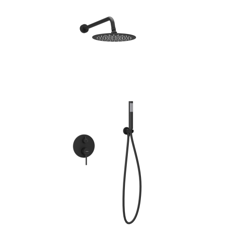 Душевая система Sancos Select SC3003MB встраиваемая в стену цвет черный